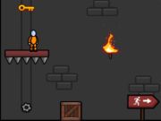 Spel Een vlak Stickman Jailbreak aanlyn