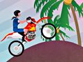 Spel Stunt meisie fiets  aanlyn