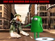 Spel BRR BRR Patapim en R. E. P. O shooter aanlyn