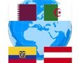 Spel Vlag Quiz  aanlyn