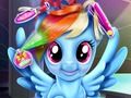 Spel Regenboog ponie regte haarsny  aanlyn