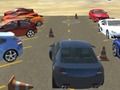 Spel Motor parkeer regte 3D -simulator aanlyn