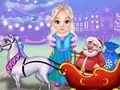 Spel Klein Elsa Skoon Kersfees  aanlyn