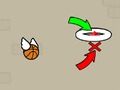 Spel Flappy dunk aanlyn aanlyn