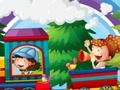 Spel Brief trein  aanlyn