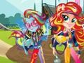 Spel Meisies van Equestria. Vriendskapspeletjies: Motocross aanlyn Spel Meisies van Equestria. Vriendskapspeletjies: Motocross aanlyn