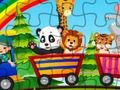 Spel Diere trein  aanlyn