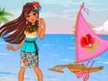 Spel Prinses Moana se skip  aanlyn