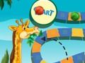 Spel Dobbelsteenspel met kameelperd  aanlyn