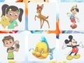 Spel Spotprentkarakters: geheue aanlyn Spel Spotprentkarakters: geheue aanlyn
