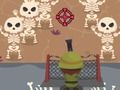 Spel Skelet verdediging  aanlyn