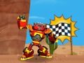 Spel Flits- en wondermotors: programkode van robotrenjaers aanlyn Spel Flits- en wondermotors: programkode van robotrenjaers aanlyn