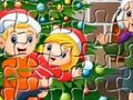 Spel Kersfees Fees Jigsaw  aanlyn