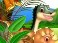 Spel Dino gly legkaarte  aanlyn