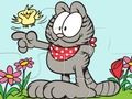 Spel Garfield legkaart  aanlyn