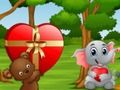 Spel Sweet Valentine Troeteldiere Jigsaw  aanlyn