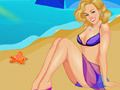 Spel Het op sonnige strand gebas  aanlyn