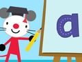 Spel Arty Mouse Learn ABC aanlyn