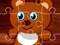 Spel Spotprentbeer legkaart aanlyn