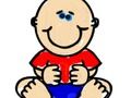 Spel Terug na skool: Baby Kleurboek  aanlyn