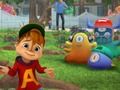 Spel Alvin: Gegen Die Schleimmonster aanlyn