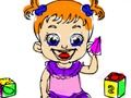 Spel Terug skool toe: baba popkleur aanlyn