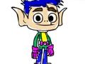 Spel Terug skool toe: Titans inkleurboek aanlyn