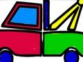 Spel Terug skool toe: Vragmotorverf  aanlyn