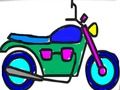 Spel Terug na skool: motorfiets kleur  aanlyn