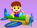 Spel Prettige vliegtuie legkaart  aanlyn