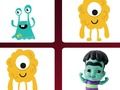 Spel Monsters Memory Match aanlyn