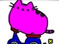 Spel Terug skool toe: oulike katte inkleur aanlyn