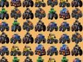 Spel Monsters Trucks Match 3 aanlyn