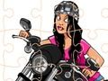 Spel Crazy Bikers Jigsaw aanlyn