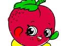 Spel Terug skool toe: appelkleurboek aanlyn