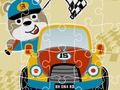 Spel Racing Cartoons legkaart  aanlyn