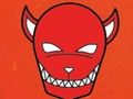 Spel Halloween-masker kleurboek  aanlyn