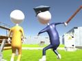 Spel Stickman Adventure Prison Jail Break Mission aanlyn