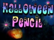 Spel Halloween-potlood  aanlyn