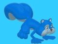 Spel Blou eekhoring  aanlyn