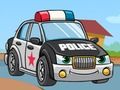 Spel Polisie motors legkaart  aanlyn