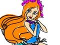 Spel Terug skool toe: oulike meisie inkleur aanlyn