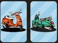 Spel Klassieke Scooter Memory  aanlyn