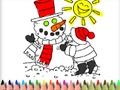 Spel Terug skool toe: wintertyd inkleur aanlyn