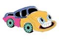 Spel Snaakse motors: inkleurboek vir kinders  aanlyn