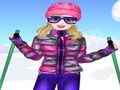 Spel Gelukkige Ski DressUp  aanlyn