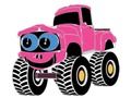 Spel Gelukkige vragmotors kleur  aanlyn