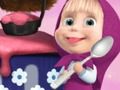 Spel Masha & Bear Cooking Dash aanlyn