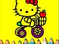 Spel Terug na skool: Sweet Kitty Coloring  aanlyn