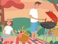 Spel Braai -piekniek verborge voorwerpe aanlyn